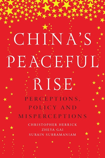 Book cover image for China’s peaceful rise ISBN: 9781526104786